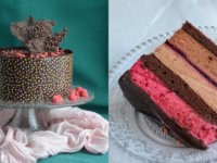 Málna-dupla csoki mousse torta Segítsüti 2017-re recept